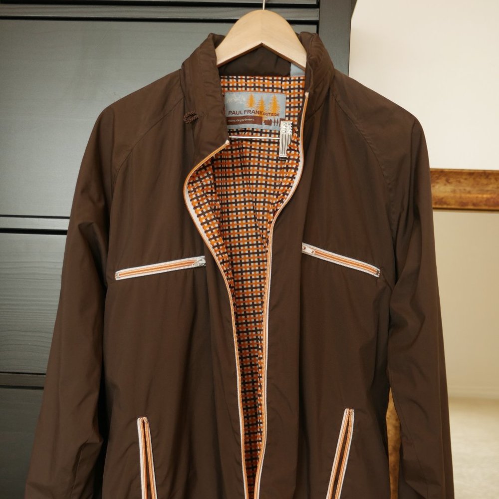 Paul Frank Brown Windbreaker w/ Packable Hood